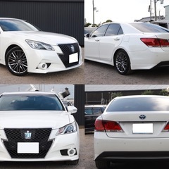 【車検R8/6‼️】1年間保証付！ポッキリ価格！！下取り大歓迎🙆‍♂️クラウンハイブリッド！ローン＆カード決済⭕️の画像