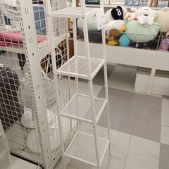 ★リユースのサカイ千葉中央店★ IKEA 収納ラック  H148×D35×W35 クリーニング済み TC5690の画像