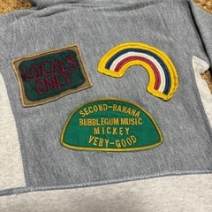 OLD BETTY'S オールドベティーズ パーカー グレー 80の画像