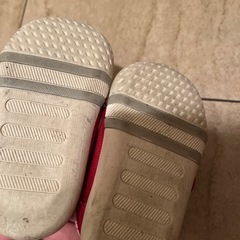 アカチャンホンポ　ベビーシューズ マジックテープ式　12センチの画像