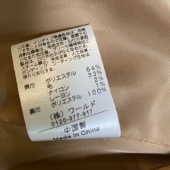 【お取引中】index ショート丈コート　中古の画像