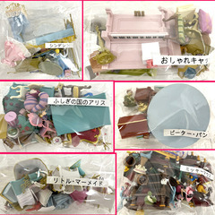 ☆現状 ジャンク扱い ディズニー ドールハウス アイテム多数あり 欠品等不明 アシェット☆札幌市 白石店 の画像