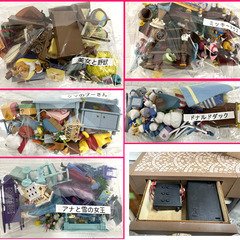 ☆現状 ジャンク扱い ディズニー ドールハウス アイテム多数あり 欠品等不明 アシェット☆札幌市 白石店 の画像