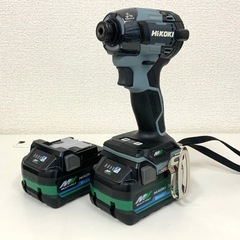【最新型】HiKOKI ハイコーキ■WH36DD 2XHSZ(IG) 36Vコードレスインパクトドライバ■特別限定色アイスグレー■フルセットの画像