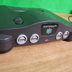 NINTENDO64 本体 コントローラー、ACアダプタ付きの画像