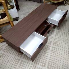 ニトリ ローボード エトナ-140LB-MBR ブラウン テレビ台の画像