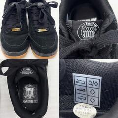 AVIREX アヴィレックス Astra アストラ スニーカー 23cm ブラック AV3820-02 レディースの画像