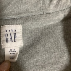現金も可　グレー GAPくま80の画像