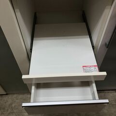 【ジャングルジャングル石津店】ニトリ　NITORI　レンジ台　キュリー　幅88cm キッチンボード　キッチンカウンター　ハイタイプ　食器棚　 新生活 収納 堺市 西区 東区 北区 南区 堺区 石津の画像