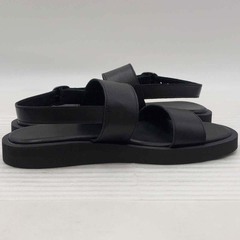 PADRONE パドローネ バックストラップサンダル カウレザー サイズ40 ブラック PN5359-3206-25B メンズ 25cm 牛革の画像