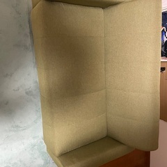 2人掛けソファー　グリーンの画像