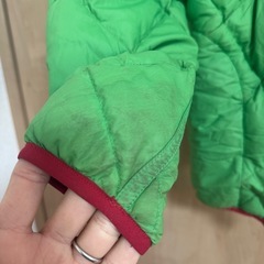 mont-bell リバーシブルダウンの画像