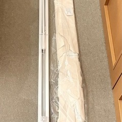 【新品未使用】バーチカルブラインド(幅200㎝×丈185㎝) ナチュラルホワイトの画像