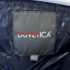 DUVETICA デュベティカ ダウンジャケット ファー 付き 40 カーキ G32-003 D90-201 レディースの画像