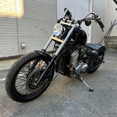 ○スティード400○チョッパーカスタム○車検2年付き○の画像