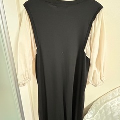 ワンピース　黒白の画像