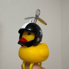 バイク　アヒル　の画像