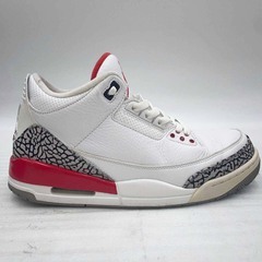 ナイキ エアジョーダン3 レトロ ホール オブ フェイム AIR JORDAN 3 RETRO Hall Of Fame 28cm KATRINA WHITE 136064-116 メンズ NIKE カトリーナの画像