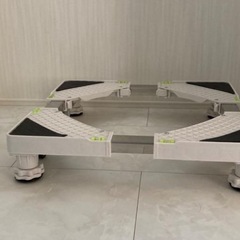 洗濯機台 キャスター付きの画像