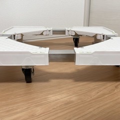 洗濯機台 キャスター付きの画像