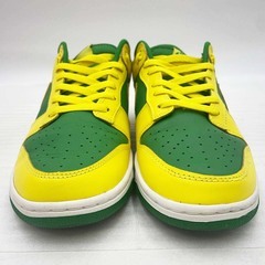 ナイキ ダンク ロー レトロ リバース ブラジル DUNK LOW RETRO BTTYS Reverse Brazil 28.5cm アップルグリーン/イエローストライク DV0833-300 メンズ NIKE スニーカーの画像