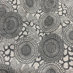 大きな花柄バッグの画像