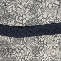 大きな花柄バッグの画像