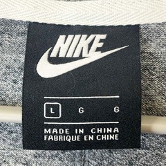 ナイキ ジム ヴィンテージ フーディ フルジップフード付ジャケット L グレー 883730-091 レディース NIKEの画像