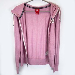 ナイキ フーディ フルジップフード付ジャケット M ピンク 904508-678 レディース NIKEの画像