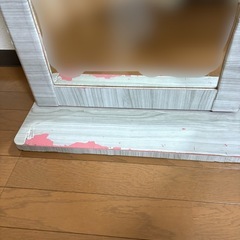 全身鏡付き本棚の画像