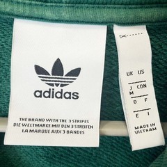 アディダス オリジナルス トレフォイルパーカー M グリーン EJ9681 ADIDASの画像