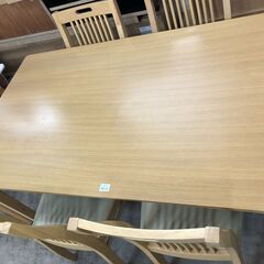 【ジャングルジャングル石津店】ダイニングセット4人用 ナチュラル  幅135cm 新生活 収納 堺市 西区 東区 北区 南区 堺区 石津の画像