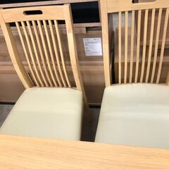 【ジャングルジャングル石津店】ダイニングセット4人用 ナチュラル  幅135cm 新生活 収納 堺市 西区 東区 北区 南区 堺区 石津の画像