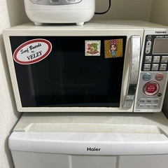 冷蔵庫、電子レンジ、炊飯器の画像