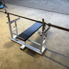 ベンチプレス　ベンチ台　シャフト　セット
の画像