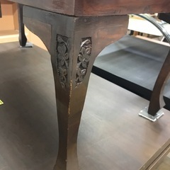 ジャングルジャングル貝塚店　ローテーブル　レトロ　お洒落　ガラステーブル　貝塚市　二色浜　リサイクルショップの画像