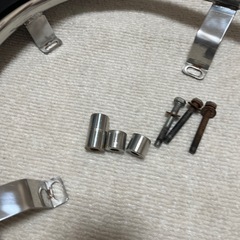 バイク用品　dio110  JF31用　グラブバー　タンデムバー　バックレストの画像