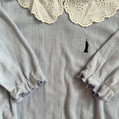 EAST BOY   レース襟　ロンパース　長袖
の画像