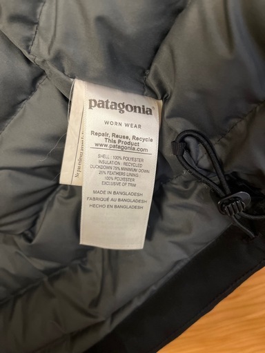メンズ　パタゴニアダウンSサイズ