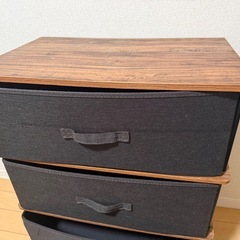 机 三段ボックスセットの画像