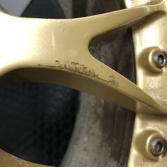 【希少】BBS RS778 FORGED ビービーエス 社外ホイール 17インチ 2本 7J5HPCD114.3+45 ゴールド　(SHB028)の画像