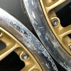 【希少】BBS RS778 FORGED ビービーエス 社外ホイール 17インチ 2本 7J5HPCD114.3+45 ゴールド　(SHB028)の画像