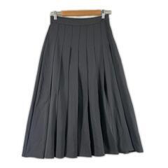 Hello September ハローセプテンバー 無地 秋冬 AW ロングスカート グレー レディース【古着】【中古】の画像