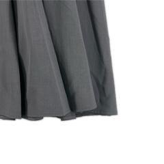 Hello September ハローセプテンバー 無地 秋冬 AW ロングスカート グレー レディース【古着】【中古】の画像