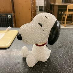 12/25まで店頭商品一部を除き半額クリスマスSALE!!開催中　イ2512-066 SNOOPY ライティング ドール キラキラ インテリア 通電未確認 キズ汚れ有りの画像