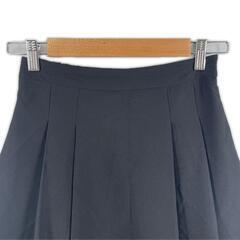 Saison de Papillon セゾンドパピヨン 無地 春夏 SS ロングスカート ポリエステル ブラック レディース M【古着】【中古】の画像