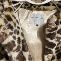 ジャケット コート 
レオパード柄（ヒョウ柄）ショート丈　の画像