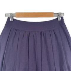 NOLLEY'S ノーリーズ 無地 春夏 SS スカート ポリエステル パープル レディース 38【古着】【中古】の画像