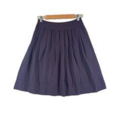 NOLLEY'S ノーリーズ 無地 春夏 SS スカート ポリエステル パープル レディース 38【古着】【中古】の画像