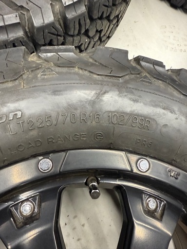 オフ車　ホイール